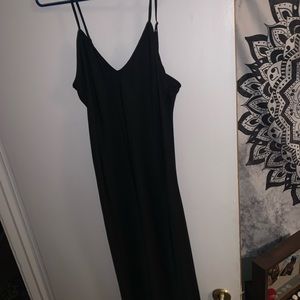 Black Silk Dress